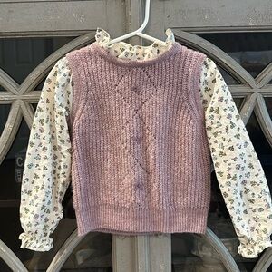Zara Kids 2-3Y Wool and Cotton Top